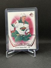 2021-22 SP Authentic - Future Watch Brandon Duhaime #181 Limited Red (RC)