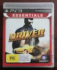† DRIVER San Francisco ~ Sony PlayStation 3 PS3 game & manual ~ PAL