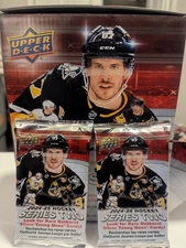 Chase Macklin Celebrini Young Guns 2024-25 UD Series 2 Gravity Feed 2 Pack Lot 