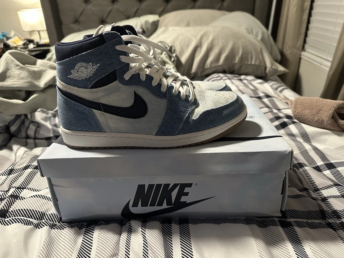 Preços baixos em Jordan 1 Retro OG High Denim | eBay