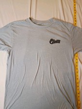 O'Neill Light Blue Graphic Print Tee Men's T-Shirt Modern Fit Crew Neck Size XL