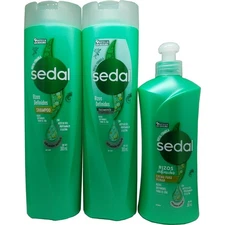 Sedal Rizos Definidos Hair Curling Set - 3 Pieces for Defined Curls