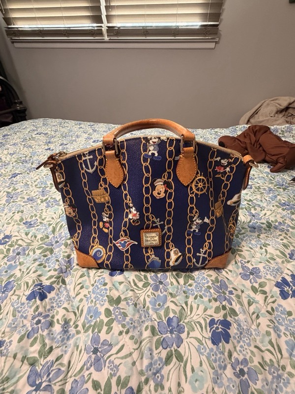 Dooney & Bourke Disney Mickey Cruise Line Barrel Bag DCL 