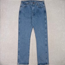 Vintage Wrangler Cowboy Cut Slim Fit Jeans Womens 11x34 Heavy Stonewash 14MWZAT