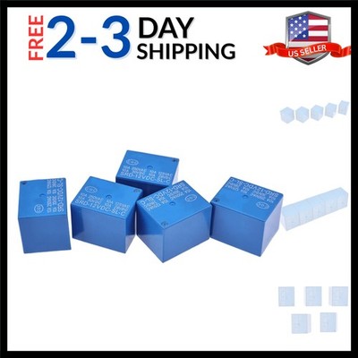 5PCS 5Pin Coil 12VDC 10A Power Relay SPDT 12V 30V 250V SRD-12VDC-SL-C SRA-12V...