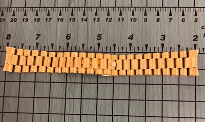 Authentic Rolex 8385 President Bracelet 20mm 18k YG Day Date 18038 18238