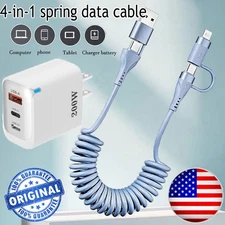 Original USB-C Fast Charger For iPhone 17 16 15 14 13 12 Pro Max XS Type C Cable