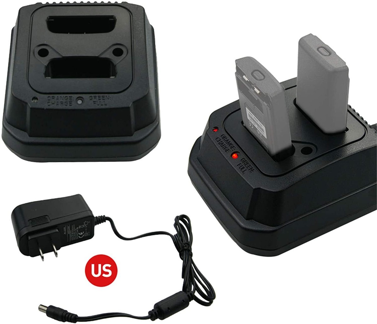 FTN6575 FTN6575A Dual Pocket Desktop Charger For MOTOROLA MTP850