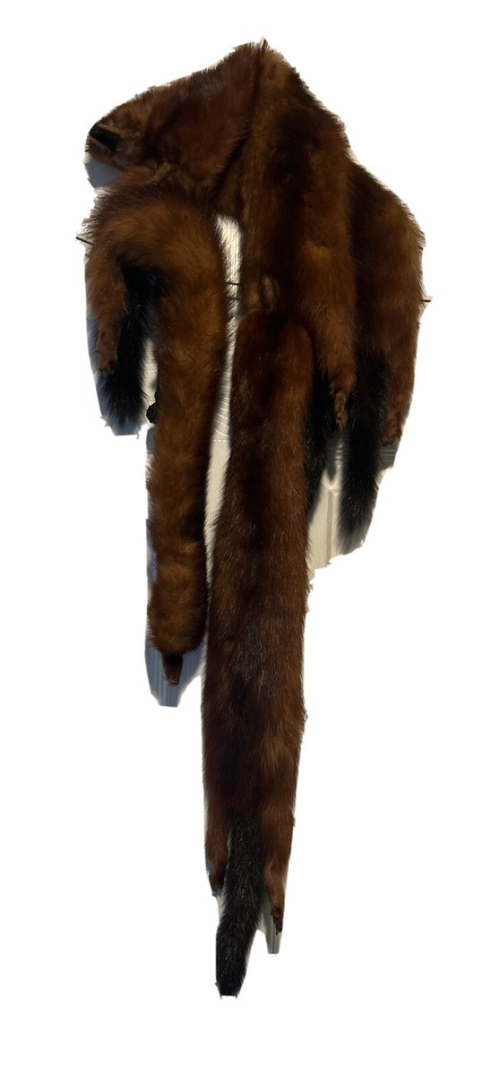 Mink Fur Stole Scarf Wrap Furs By Carin | eBay
