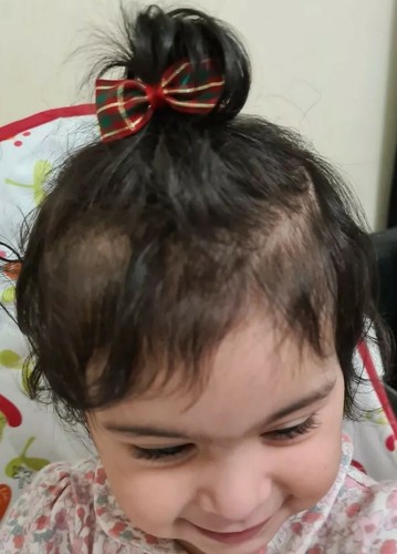 6× Small Baby kids Girls Hair Bows Clips,3 Pairs red tartan,red and pink,2" bows - Picture 6 of 7
