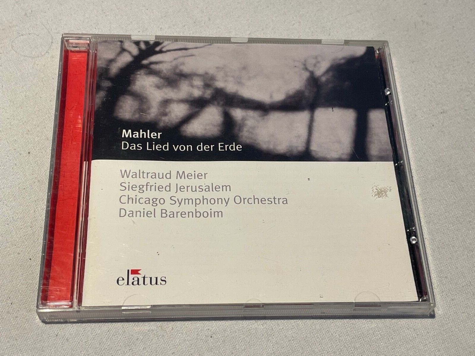 Mahler - Das Lied Von Der Erde - CD Album - 2002 Warner - Made in Germany