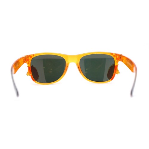 Girls Kid Size Rainbow Unicorn Badge Horn Rim Sunglasses - Picture 10 of 21
