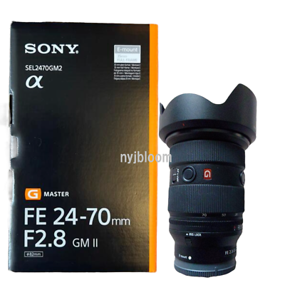 New SONY FE 24-70mm f2.8 GM II Lens (SEL2470GM2) E-Mount Full