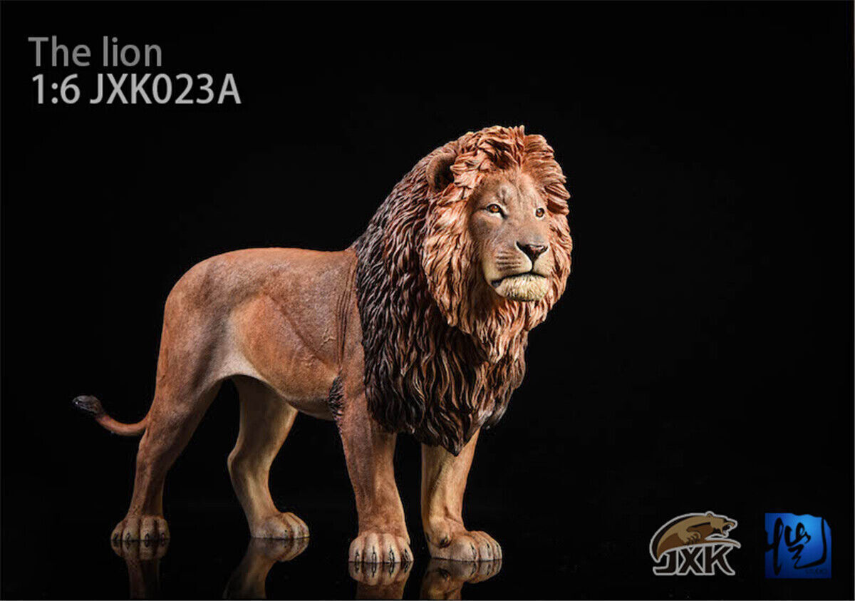 しげぞうライオン JXK 1/6th Lion 2.0 Flocking Figure Model Animal Soldier