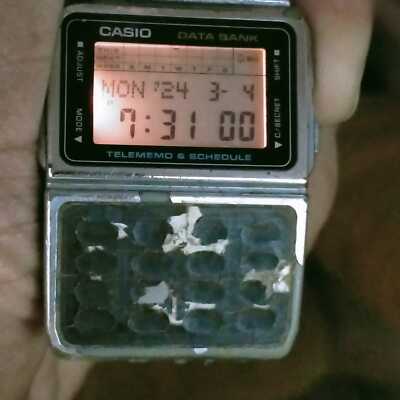Vintage Casio Watch Data Bank 676 Dbc-610 Japan T for sale Vintage Casio Watch Data Bank 676 Dbc-610 Japan T for sale