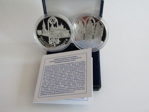 SLOWAKEI 2017 20 EURO SILBER MÜNZE COIN PP PROOF - LEVOCA + HAUPTALTAR ST. JAKOB - Picture 7 of 7