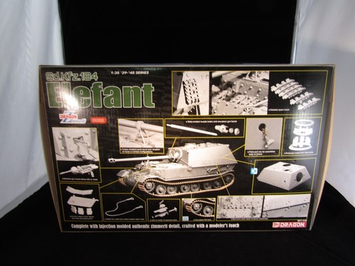 Sealed 2018 DRAGON 1:35 6871 German Sd.Kfz. 184 Elefant Panzer- 2 in 1- Zimmerit - Picture 9 of 15