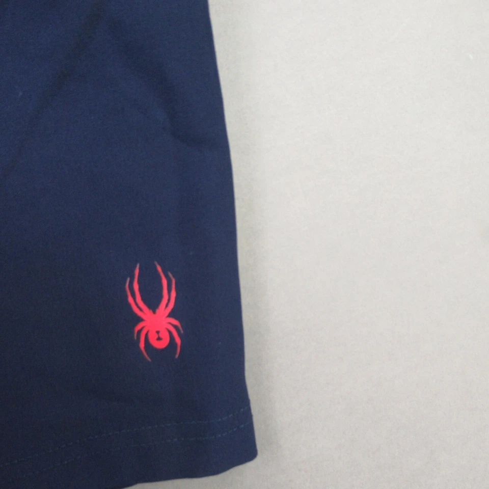 Pantalones Cortos Spyder Niños Bolsillos Medianos Informales Ligeros Elásticos Natación Cordón Foto 2 de 4