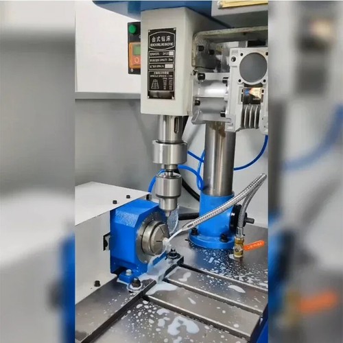 Spindle Type Rotary Pneumatic Clamp Base Collet Small Machine Tool Headstock - 第 6/8 張圖片