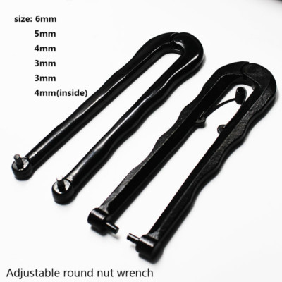 2mm Universal Wrench ADJUSTABLE FACE HAND STEEL PIN SPANNER WRENCH TOOL
