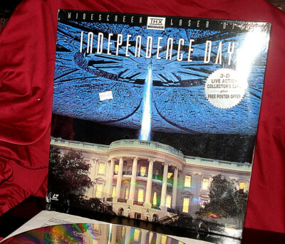 New! 'INDEPENDENCE DAY' on WS 12-In Laser Disc Set, Remastered AC-3 Audio