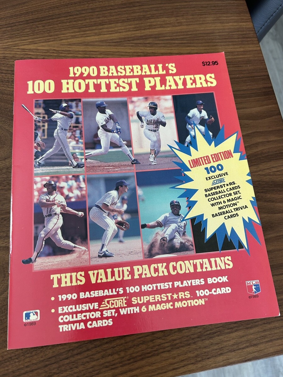 1990 Baseballs 100 Hottest Players Score Card Set - Opened | eBay