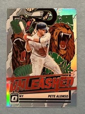 2021 Donruss Optic Unleashed #UNL4 Pete Alonso Silver Holo Prizm