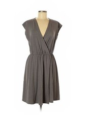 Uniqlo Women Gray Casual Dress M