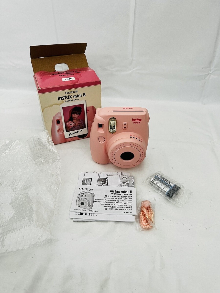 Fujifilm Instax Mini 8 16443917 Instant Film Camera - Raspberry