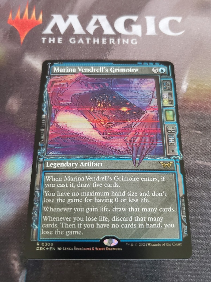 Mtg. Marina Vendrell's Grimoire. Foil Showcase. Duskmourn. Pack Fresh | eBay Mtg. Marina Vendrell's Grimoire. Foil Showcase. Duskmourn. Pack Fresh | eBay