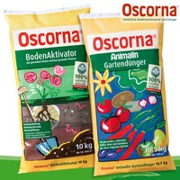Oscorna® Set: Bodenaktivator 10,0 Kg + Animalin 10,5 Kg GartendüNger