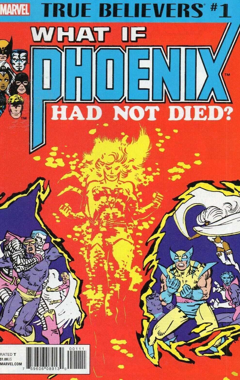 True Believers WHAT IF PHOENIX HAD NOT DIED #1 (Reprint / 1981 / NM)