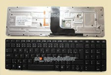 Tastiera ceca slovacca per HP EliteBook 8560w 8570w cornice nera retroilluminata, puntatore