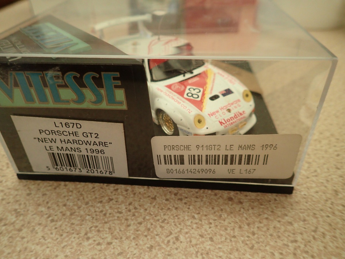 VITESSE 1/43 SCALE L167D - PORSCHE 911 GT2 