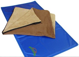 Polar-Gel-Cooling-Cool-Pet-Dog-Cat-Pad-Mat-Bed-Plus-cover-by-Travelin-K9-S-M-L