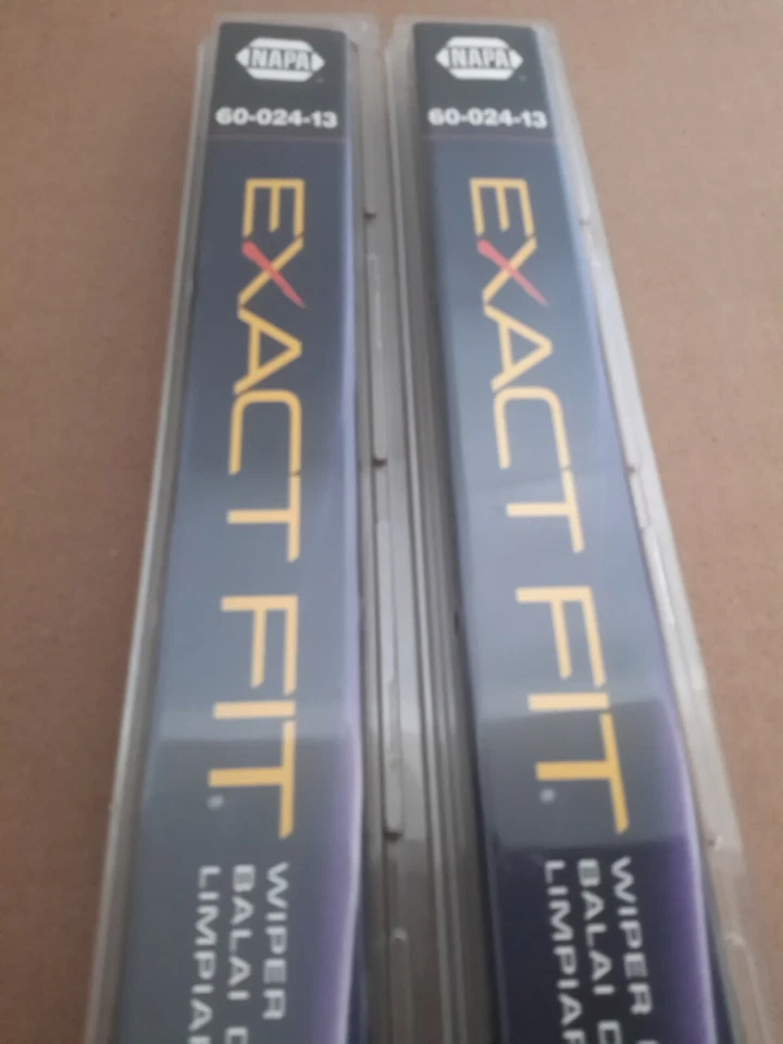 Juego de 2 escobillas limpiaparabrisas NAPA Exact-Fit marco metálico 24" y 24" L+R 02 Foto 4 de 4