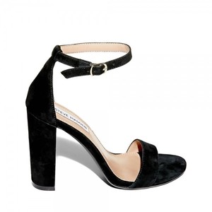 steve madden black block heel