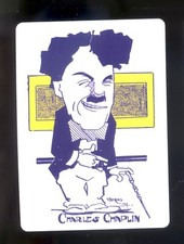 Charlie Chaplin Movie Star Legendary Actor Early Cinema Card Reprint