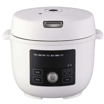 #ad Tiger Vacuum Flask TIGER Electric Pressure Cooker Matte White $207.11