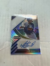 Zion Bannister 2020 Prizm Draft Picks Auto Silver Prizm Card #A-ZB