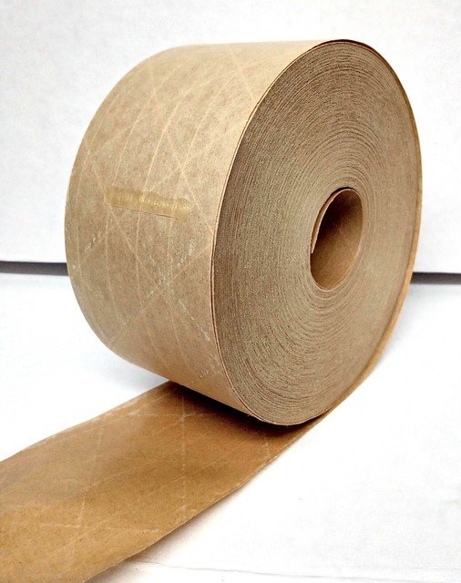 Packing Tapes Straps X 375 Reinforced Gummed Kraft Paper Tape Water packing-tapes-straps-x-375-reinforced-gummed-kraft-paper-tape-water