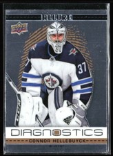 2020-21 UD Allure Diagnostics Connor Hellebuyck #D-13 H2R2B
