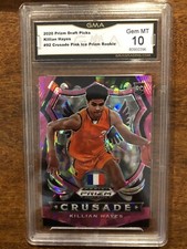 2020 Prizm Draft Picks Killian Hayes #92 Crusade Pink Ice Rookie RC GMA 10 Gem