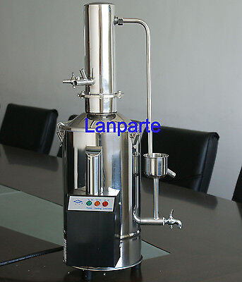 Auto Electric Water Distiller Stainless Steel Water Distilling Machine 5L/h  220V