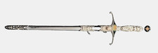 Medieval Style Dueling Dagger. Stainless 14 inches