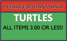 T.M.N.T. Teenage Mutant Ninja Turtles Accessories-3.00orLESS! Combined Shipping