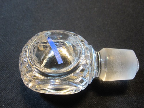 Early Duncan #352 Mirror Large (11 oz.) Cologne Bottle and Stopper - Picture 10 of 11