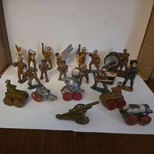 Vintage 1930's Barclay Manoil Lead Metal WWI Soldier Lot of 20