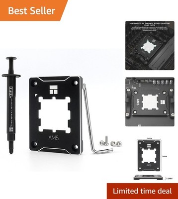 Aluminum AM5 CPU Contact Frame - Anti-Bending Design for Optimized Performance
