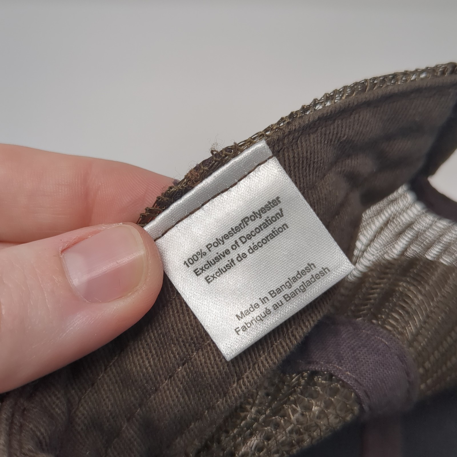 CAT Patch Snapback Mesh Back Trucker Hat Brown On… - image 8